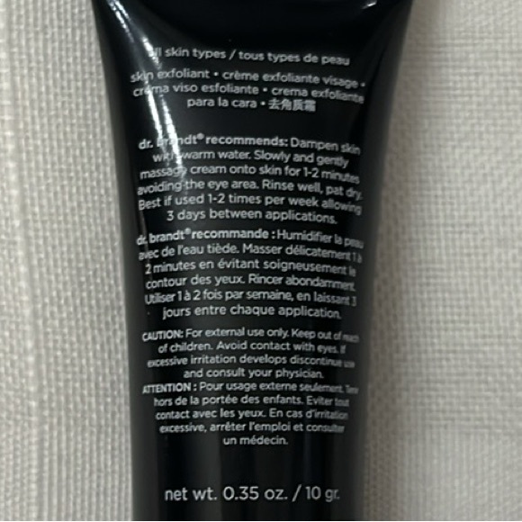 Dr.Bandt  microdermabrasion renewing face exfoliator .35 oz/10 gr. - Picture 6 of 15